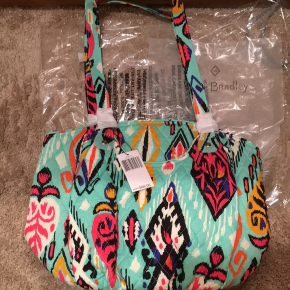 NWT VERA BRADLEY GLENNA PUEBLO BAG PURSE - Picture 7 of 9